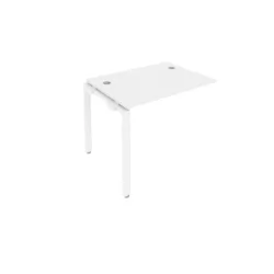 Проходной наборный элемент рабочей станции Метал Сйстем Б.ПРС-СП-1.1 Белый / Metal System