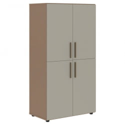 Шкаф с 2 комплектами глухих малых дверей VELION VMCS 80.4 Аметист Кобра