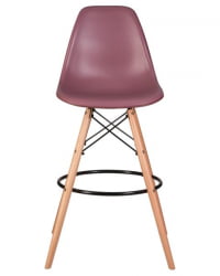 Стул барный ДОБРИН ДСВ БАР (ножки светлый бук, цвет пыльная роза (НКС-П-11)) 2 шт / DOBRIN DSW BAR (NX-P-11))