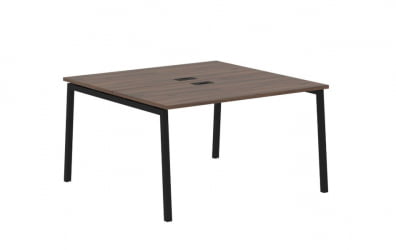 Бенч-система ЕДИС ЕЛВСТ 1313 Дуб Денвер темный Черный / EDIS ELWST