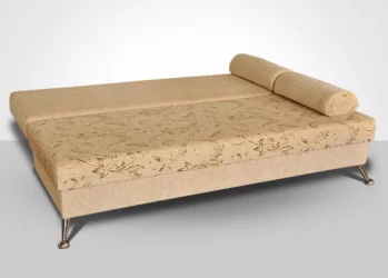 Диван Комфорт рогожка в1 вензель серый 282-1