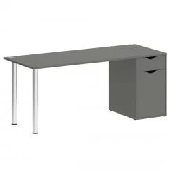 Стол письменный ХОМЕ ОФФИCЕ ВР.СП-3-178.1 Металлик / HOME OFFICE VR.SP-3-178.1