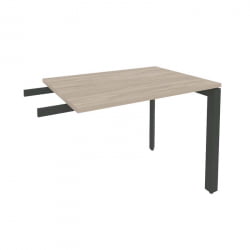 Брифинг-приставка на П-образном м/к ОНИКС О.МП-БР-9 Дуб Аттик/Антрацит / ONIX O.MP-BR-9