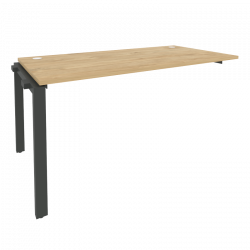 Наборный элемент рабочей станции на П-образном м/к ОНИКС О.МП-1.НРС-4.8 Тиквуд Светлый/Антрацит / ONIX O.MP-1.NRS-4.8