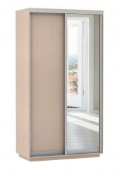 Шкаф-купе из лдсп Экспресс Хит Медиум Дуб молочный