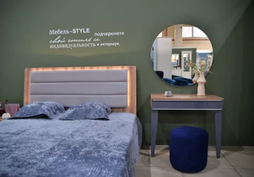 Зеркало Авелано/Графит антистрейч супермат