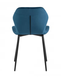 Стул обеденный Эдвин велюр Синий