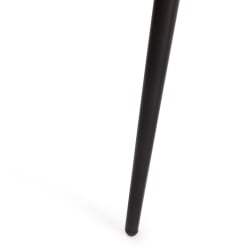 Стул MELODY (mod. 4997) металл/вельвет, 52х49х78см, темно-синий/черные ножки