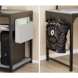 Письменный стол EUREKA ZX-SS140B-OGB с шириной 140 см Oak Grey