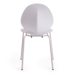 Стул EBAY (mod 03) металл/пластик, 52x46x83.5, белый