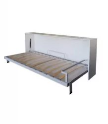 Кровать с подъёмным механизмом Смарт 3 откидная Белая шагрень