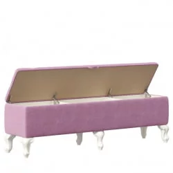 Банкетка 1520 Маркиза ЛД 517.150.000 Алебастр Сиреневый