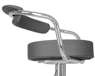 Стул барный ДОБРИН МАРТА Серый / DOBRIN MARTA