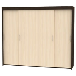 Шкаф-купе T-5-198х235х45(Венге-ДМ-6)