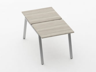 Рабочий модуль Дека Л-обр. каркас 73.145.08 Дуб Сантана светлый / Deka