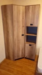 Шкаф Пилигрим ТД-276.07.20 Дуб rаньон светлый/Серый