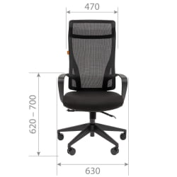 Кресло руководителя Чаирман CХ577 Черный / Chairman CH577