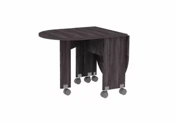 Овальный стол Баско Ясень черный