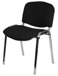 Стул для посетителей ИЗО хром/C11 Черный / хром/C11