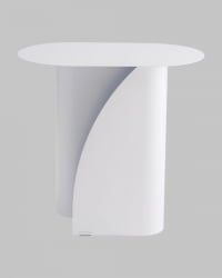 Журнальный столик Йваине металл белый / Yvaine