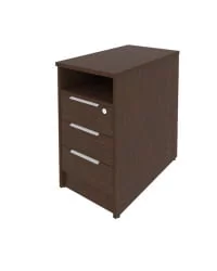 Тумба приставная Метал Сйстем Б.ТП-1 Венге/Серый / Metal System