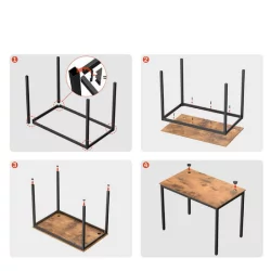 Письменный стол EUREKA ERK-CD-039VP Vintage Brown