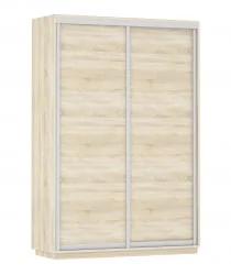 Шкаф-купе двухдверный Экспресс Дуо Элемент 1400х2200х Дуб сонома / 1400х2200h