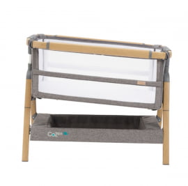 Кроватка для новорожденных Tutti Bambini (Тутти Бамбини) CoZee XL 120*60 см Oak/Charcoal 211209/3590