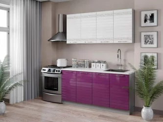 Тумба кухонная 500 Анастасия ЛД 026.082.000 Ежевика