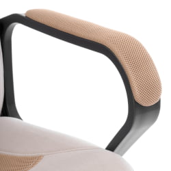 Кресло ПАРМА (22) велюр/ткань, бежевый/бронза, 7/ТВ-21 / PARMA 7/TW-21