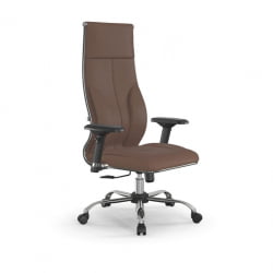 Кресло руководителя Мetta L 1m 46/4D Infinity Easy Clean (MPES) Комплект 5 Светло-коричневое
