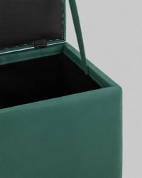 Банкетка Нильсон велюр Зеленый