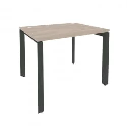 Стол рабочий на П-образном м/к ОНИКС О.МП-СП-1.8 Дуб Аттик/Антрацит / ONIX O.MP-SP-1.8