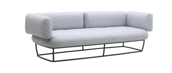 Диван трехместный с подлокотниками Деми А-17/12