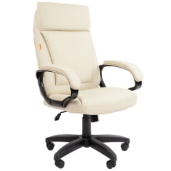 Кресло руководителя Chairman 794 LT экокожа Бежевый