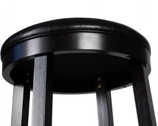 Круглый барный табурет ДОБРИН БОБ БАР Черный / DOBRIN BOB BAR