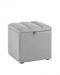 Банкетка Нильсон велюр Серый