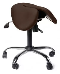 Раздвоенное кресло-седло ЕЗДуо Коричневый / EZDuo