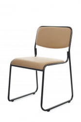 Кресло Никс РCХ ОМКЛ-02Б Бежевый/Металл Черный / Nix RCH OMKL-02B