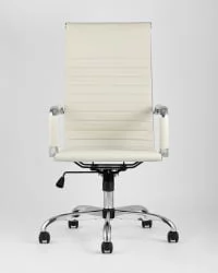 Кресло руководителя ТопЧаирс Ситй Бежевое / TopChairs City