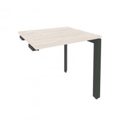 Стол-приставка на П-образном м/к к опорным элементам ОНИКС О.МП-СПР-0.7 Денвер Светлый/Антрацит / ONIX O.MP-SPR-0.7