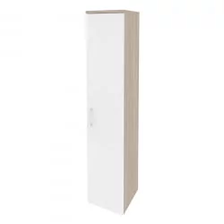 Шкаф высокий узкий правый ОНИКС О.СУ-1.9(Р) Дуб Аттик/Белый / ONIX O.SU-1.9(R)