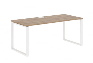 Стол письменный EDIS EQST 1780 Дуб Денвер светлый Белый