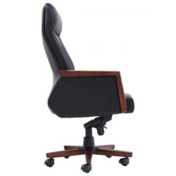 Кресло руководителя ХАВАСАН (ХАВАСАН) Оверлорд ЕКС-770 кожа черное / HAWASAN Overlord EX-770