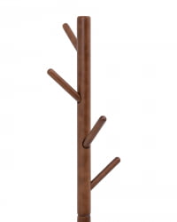 Вешалка напольная Hook Темное дерево