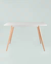 Большой обеденный стол ФРАНК Белый / FRANK