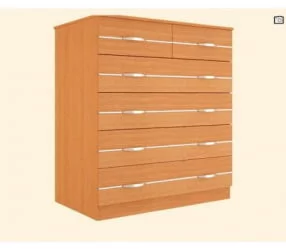 Комод 6 ясень шимо темный/ясень шимо светлый