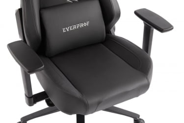 Кресло геймерское Еверпроф Ханзо Экокожа Черный / Everprof Hanzo