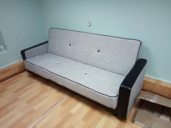 Детский диван-кровать Престиж Рогожка B1 Лаки блэк