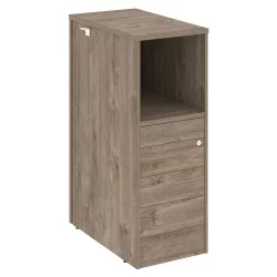 Тумба 5 ящиков TIP-ON завершающая, правая ONIX O.R-TV-5TIP(R) Тиквуд Темный